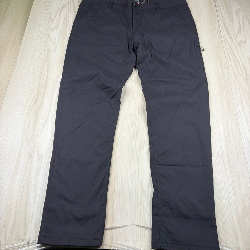 Everywhere 686 Mens Black Outdoor Slim Fit Merino Lined Hiking Trousers 38x34